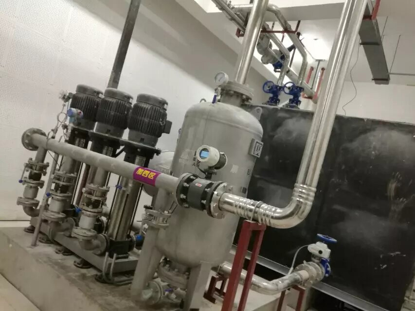 二次供水电磁流量计使用现场