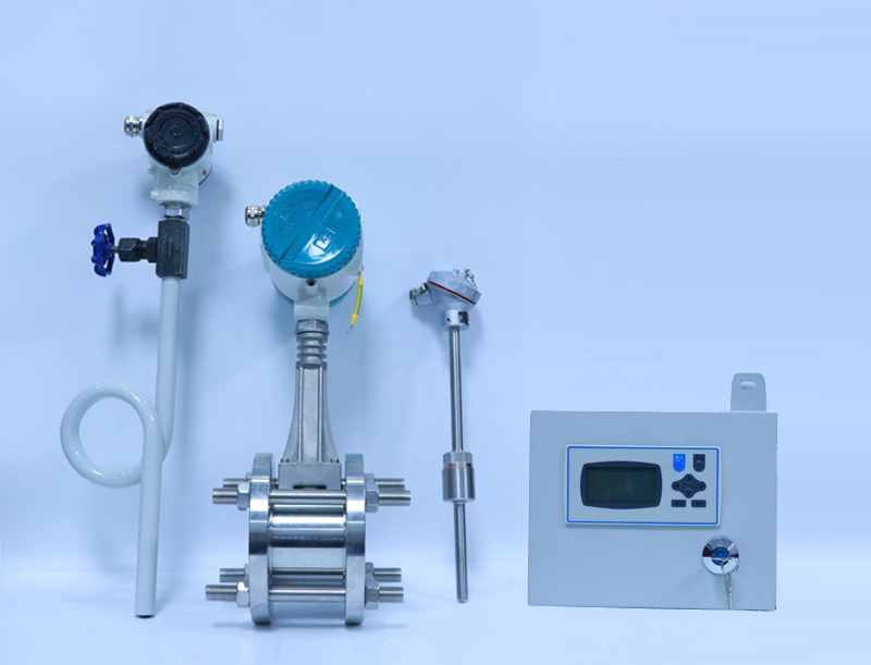 分体式温度压力补偿涡街流量计